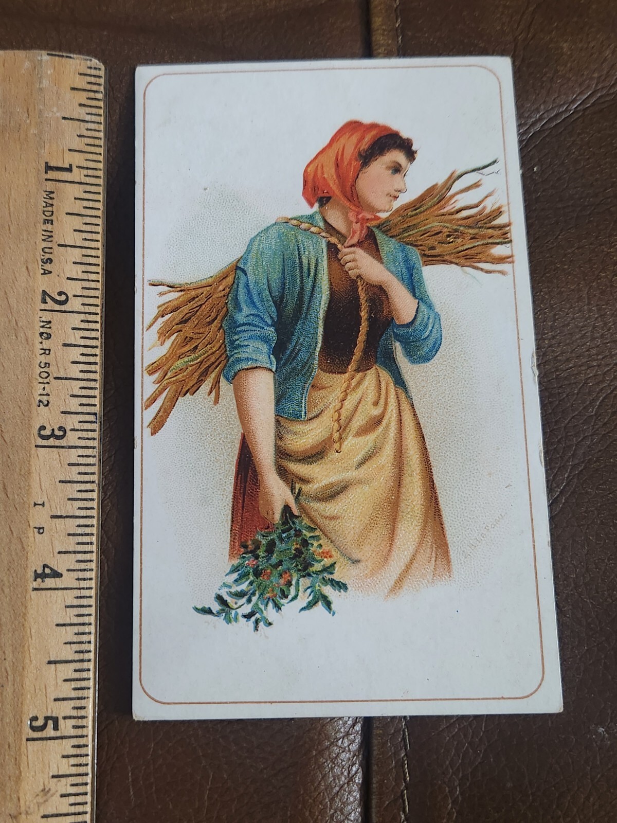 Arbuckles Ariosa Coffee Antique Victorian Trade Card Advertising #76